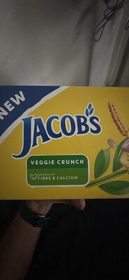 Jacobs viggie crunch x8 172g