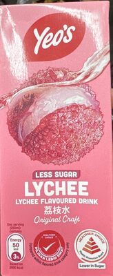 Yeo's Lychee Flavoured Drink 荔枝水 250ml