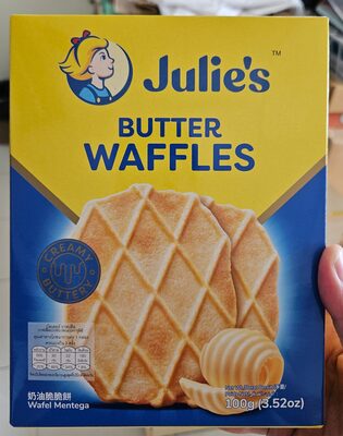julie's butter waffles 100g