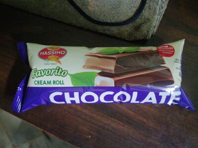 massimo favorito cream roll chocolate