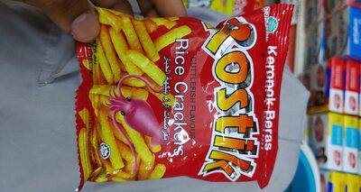 keropok beras rostik cuttlefish flavour 14g