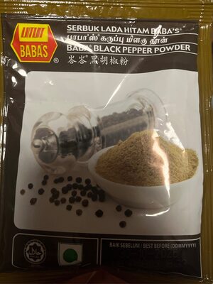 serbuk lada hitam baba's 40g