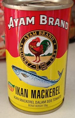 ayam brand ikan markeral 155g