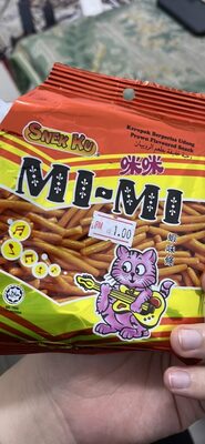 snek ku mi--mi prawn flavoured snak