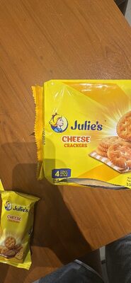 julie cheese crackers 100g