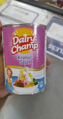 dairy champ evaporated creamer 390g